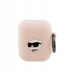 Karl Lagerfeld Silicone NFT Choupette Head 3D - Etui AirPods 1/2 gen