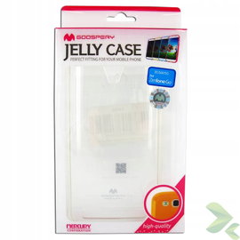 Mercury Transparent Jelly Etui Asus Zenfone Go 5.0