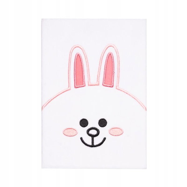 Line Friends Pluszowy Notes Notatnik A5 Króliczek