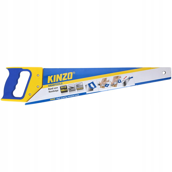 Kinzo - Piła ręczna płatnica do drewna 500 mm