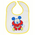 Mickey Mouse - Śliniak mały na rzep (2 szt)