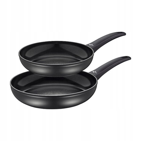Patelnie z powłoką nieprzywierającą 2 szt. średnica 24 cm + 28 cm