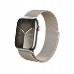 Pasek ze stali nierdzewnej do Apple Watch 38/40/41/42 mm (szampański)