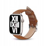 Pasek z naturalnej skóry do Apple Watch 38/40/41/42 mm (Mokka)