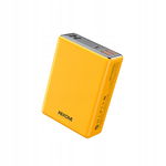 Powerbank 10000 mAh Super Fast Charging PD 20W + 2x USB-A QC3.0 22.5W Żółty