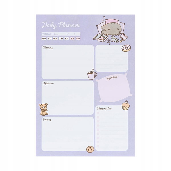 Pusheen - Planner dzienny z kolekcji Moments 54 strony A5