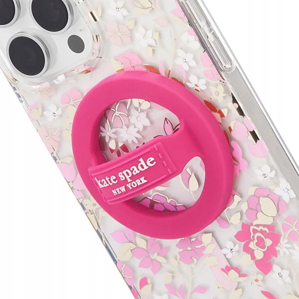 New York Magnetic Loop Grip Uchwyt MagSafe na palec (Pom Pom Pink)