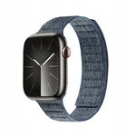 Pasek magnetyczny do Apple Watch 42/44/45/49 mm (niebieski melanż)