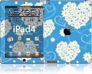 Nexgen Skins - Zestaw skórek na obudowę z efektem 3D iPad 2/3/4