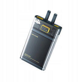 Power bank 10000 mAh Super Charging z wbudowanym kablem USB-C & Lightni