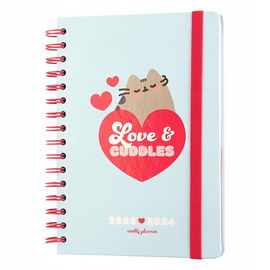 Pusheen - Kalendarz / Planner tygodniowy 2023/2024 z kolekcji Purrfect Love