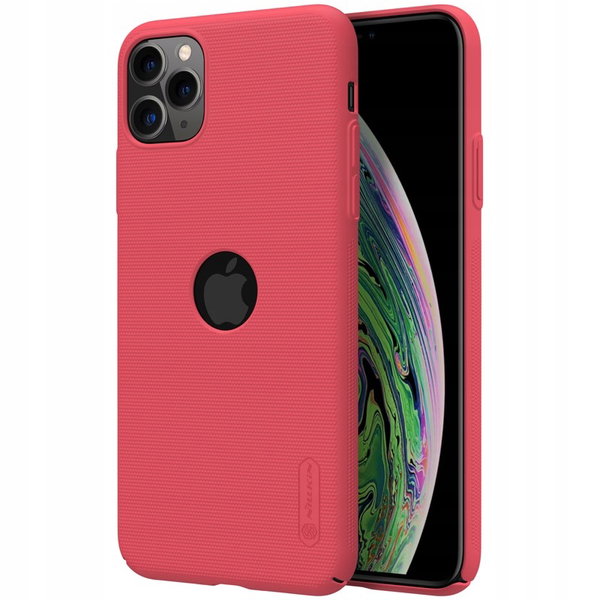 Nillkin Etui Apple iPhone 11 Pro z wycięciem na logo (Bright Red)