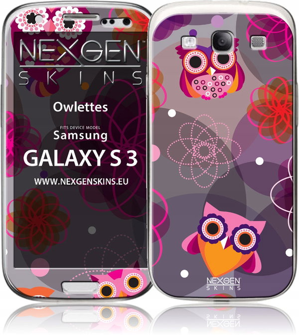 Nexgen Skins - Zestaw skórek na obudowę z efektem 3D Samsung GALAXY S III