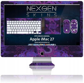 Nexgen Skins - Zestaw skórek na obudowę z efektem 3D iMac 27"