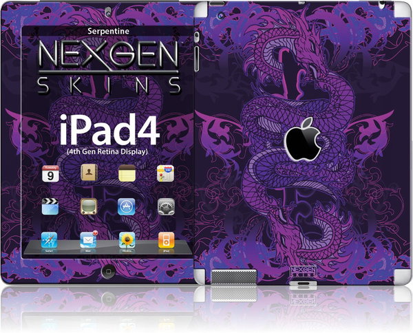 Nexgen Skins - Zestaw skórek na obudowę z efektem 3D iPad 2/3/4