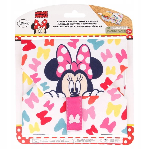 Minnie Mouse - Wielorazowa owijka śniadaniowa