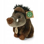 Rappa - Pluszowa realistyczna maskotka Dzik siedzący 18 cm Eco-Friendly