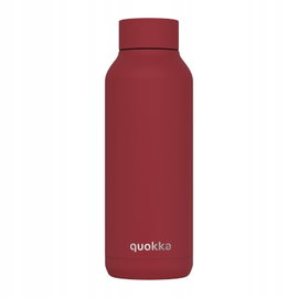 Quokka Solid - Butelka termiczna ze stali nierdzewnej 510 ml Firebrick Red