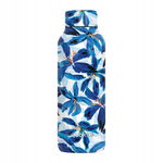 Quokka Solid - Butelka termiczna ze stali nierdzewnej 510 ml Blue Hibiscus