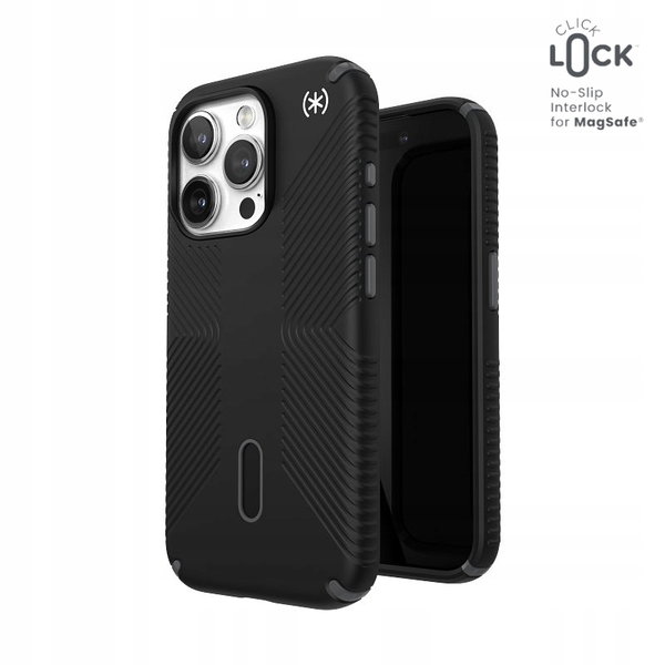 Speck Etui iPhone 15 Pro (Black / Slate Grey / White)