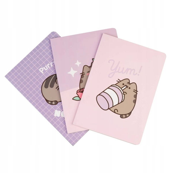 Pusheen - Zestaw zeszytów A5 z kolekcji Moments 3 szt.