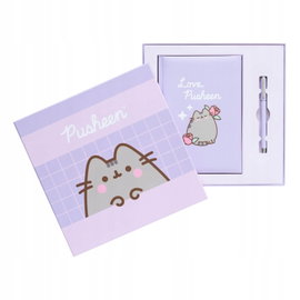 Pusheen - Zestaw notatnik A5 + długopis z kolekcji Moments
