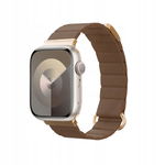 Skórzany pasek magnetyczny Apple Watch 38/40/41/42mm (brązowy)