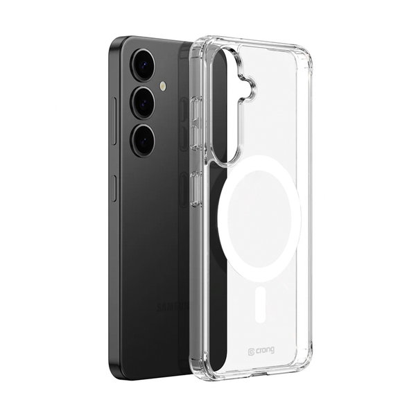 Shield Magnetic - Etui Samsung Galaxy S25+ MagSafe (przezroczysty)
