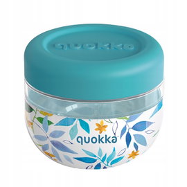 Quokka Bubble - Pojemnik na żywność / lunchbox 500 ml (Watercolor Leaves)