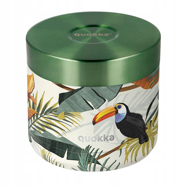 Quokka Whim - Lunchbox termiczny / termos obiadowy 600 ml (Tropical)