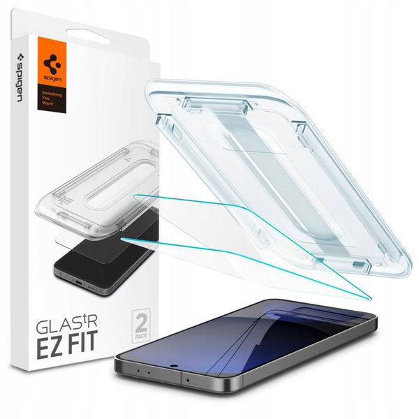 Spigen GLAS.TR EZ - Szkło hartowane do Samsung Galaxy S24 FE (2 sztuki)