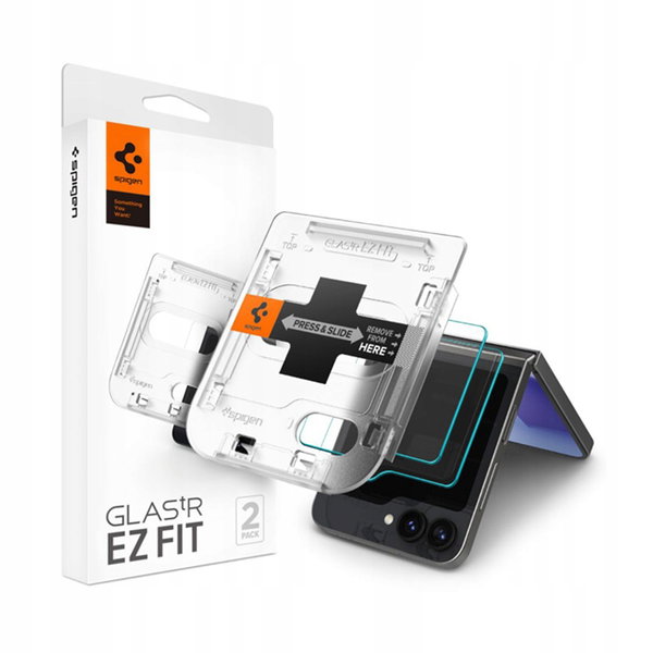 Spigen Glas.TR EZ Fit 2-Pack - Szkło hartowane do Samsung Galax Z Flip 6 (2