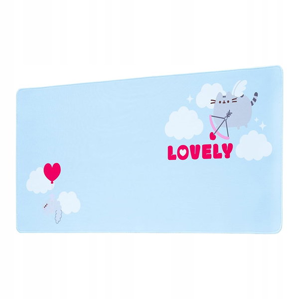 Pusheen Mata gamingowa na biurko XXL z kolekcji Purrfect Love 80 x 35 cm)