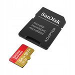 SanDisk Extreme microSDXC Karta pamięci 64 GB A2 V30 UHS-I U3 170/80 MB/s