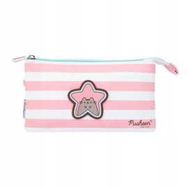 PUSHEEN ROSE COLLECTION TRIPLE PENCIL CASE