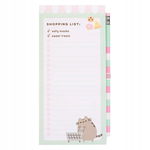 Pusheen Magnetyczna lista zakupów na lodówkę z kolekcji Foodie (10 x 21 cm)