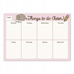 Pusheen Planner tygodniowy na biurko Rose 54 kartk