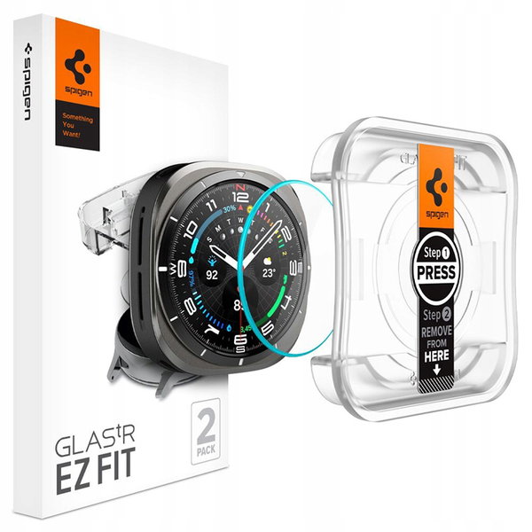 Spigen Szkło hartowane do Samsung Galaxy Watch Ultra 47 mm (2 szt)