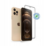 Szkło hartowane 9H na cały ekran iPhone 12 Pro Max + ramka instalacyjna