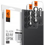 Szkło ochronne na obiektyw do Samsung Galaxy S24 Ultra (2 szt) (Czarny)