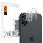 Szkło ochronne na obiektyw do iPhone 16 / 16 Plus (2 szt) (Przezroczysty)