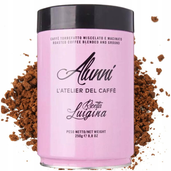 Alunni Luigina 250g - Włoska Kawa Mielona o Głębokim Smaku