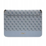Guess 4G Stripe Metal Logo Computer Sleeve Etui na notebooka 14" Niebieski