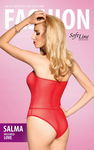 Czerwone Body Bielizna Damska M/L SoftLine Nowa Pudełko Seksowne
