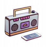 Pusheen - DIY Boombox , 2 x głośnik 3 W