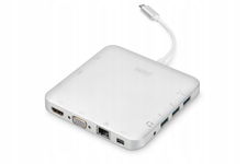 Stacja dokująca, USB typu C 11-portów DA-70863