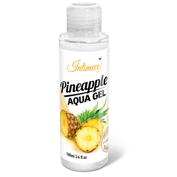 Lubrykant Żel wodny bezbarwny nawilżający zapachowy ananasowy 100 ml