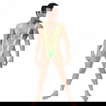 Męska Bielizna Body Strój Borat Kostium Borata Zielony Majtki Stringi