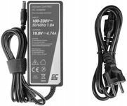 Zasilacz Ładowarka Green Cell PRO do Asus, Toshiba 90W 19V 4.74A 5.5-2.5mm