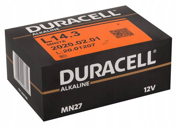 Bateria alkaliczna Duracell MN27 (A27) 10 szt.